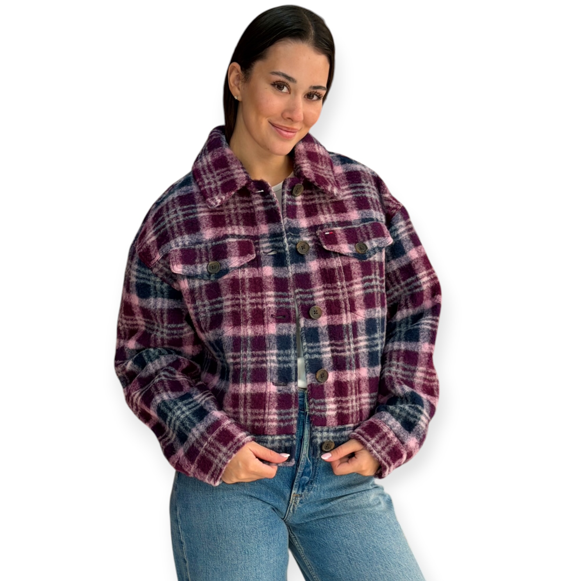 מעיל נשים TOMMY HILFIGER TRUCKER JACKET