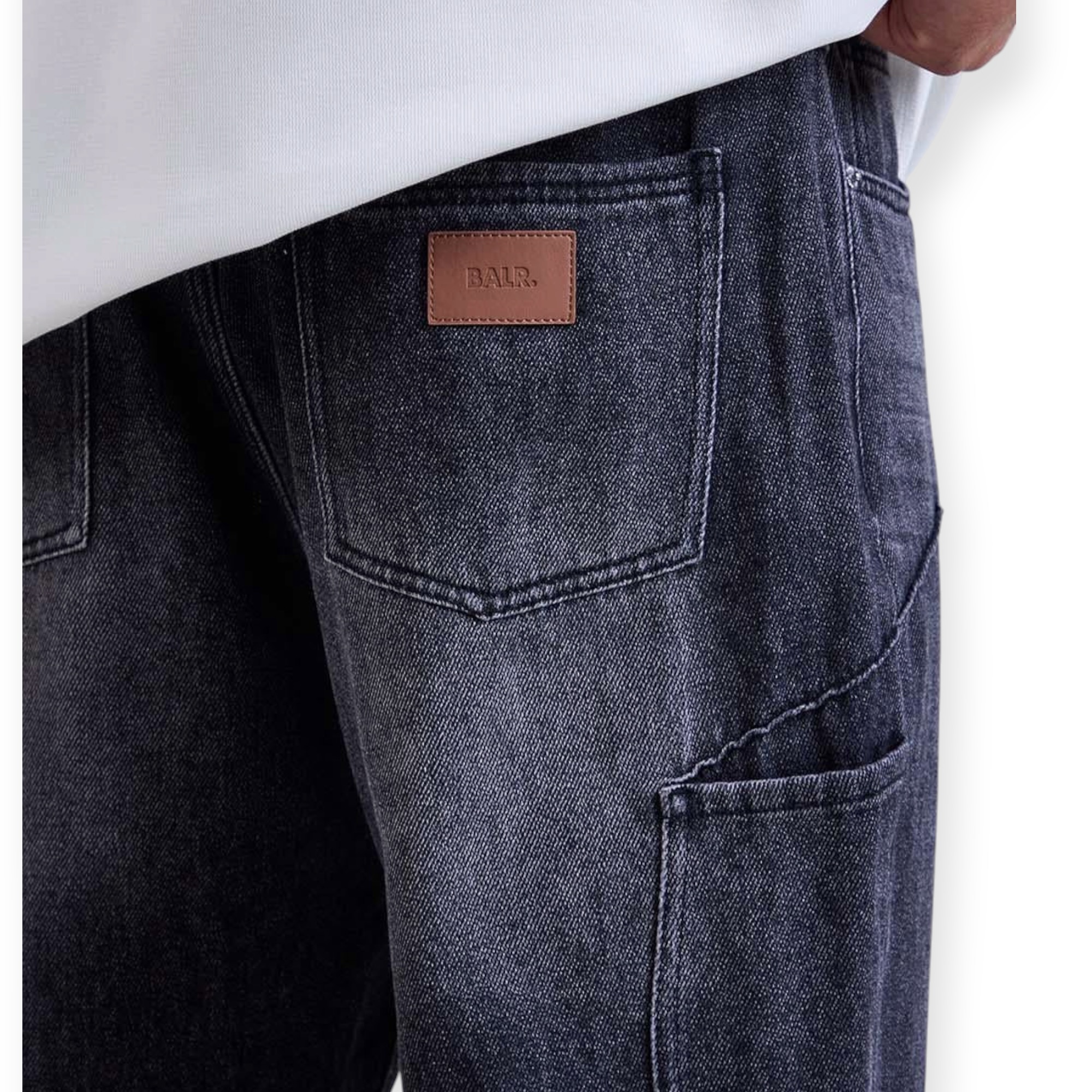 גינס גברים BALR STRAIGHT FIT DENIM PANTS