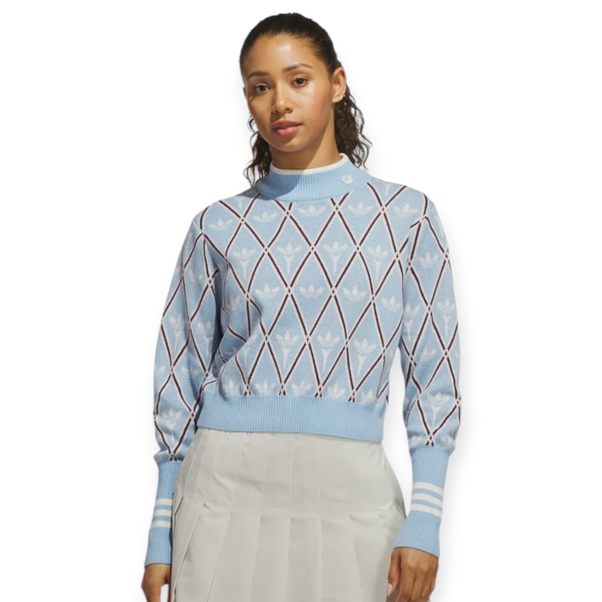 חולצה סריג נשים ADIDAS SWEATER TURTLENECK