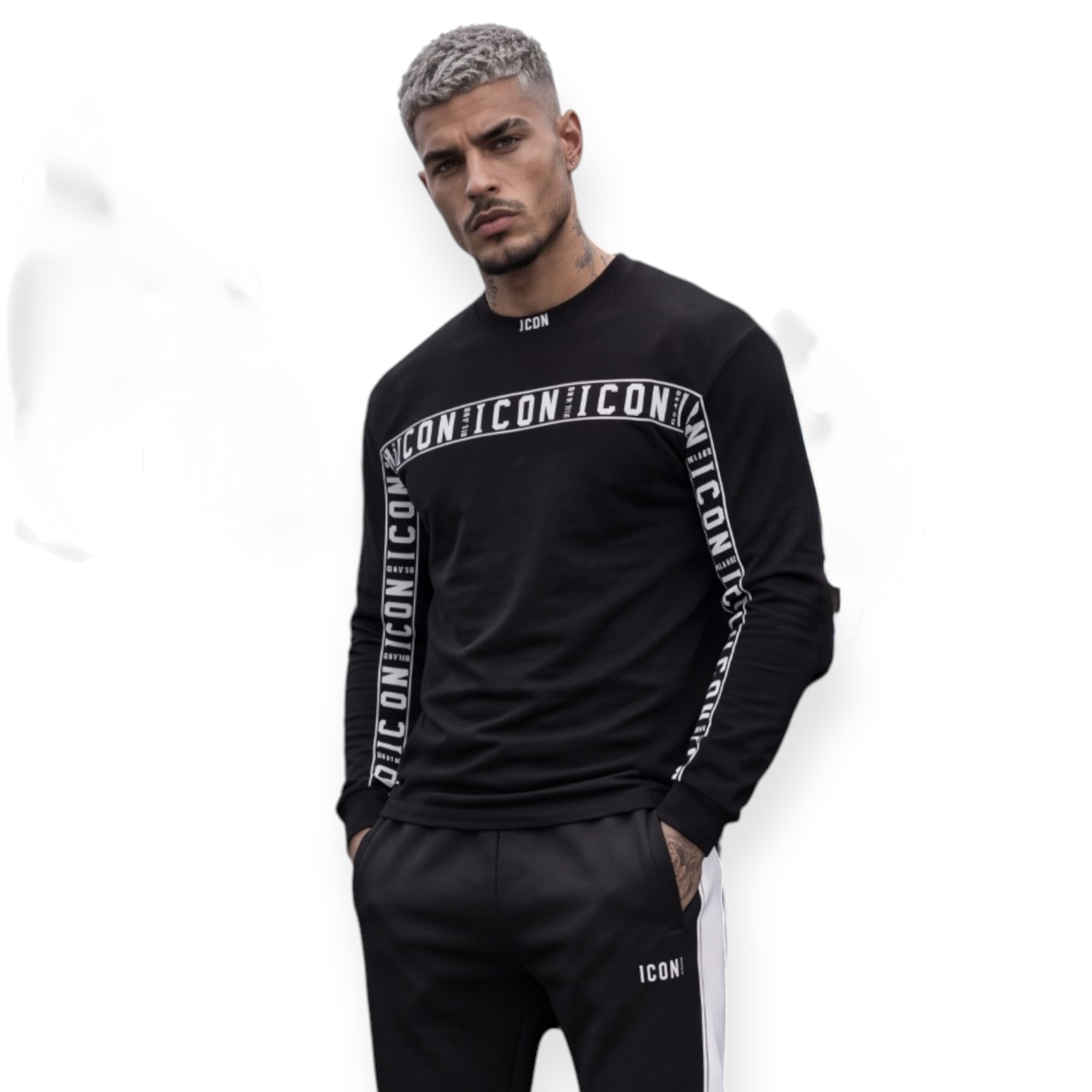 חולצה גברים ICON MILANO LS SHIRT