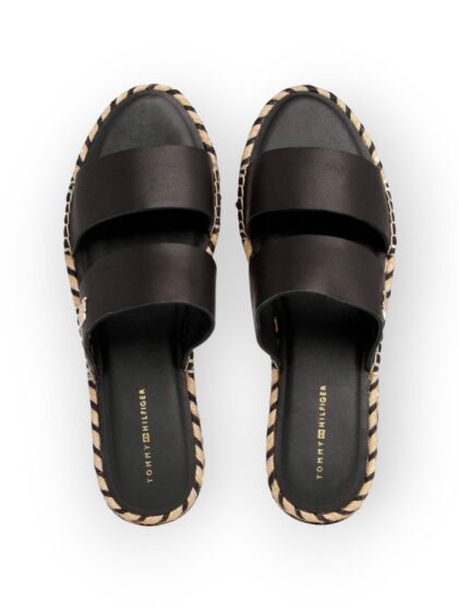 נעלי TOMMY HILFIGER LEATHER ESP SANDAL