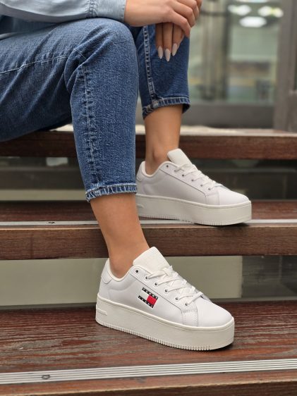 נעלי TOMMY HILFIGER FLATFORM ESS
