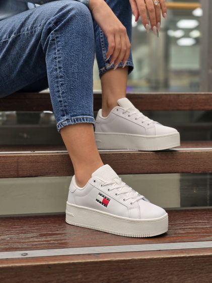 נעלי TOMMY HILFIGER FLATFORM ESS