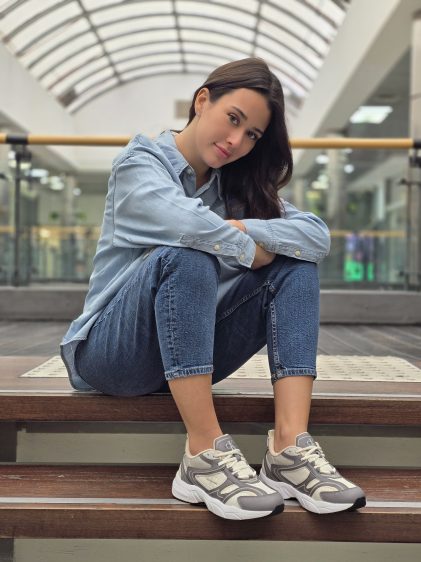 נעלי CALVIN KLEIN RETRO TENNIS MESH