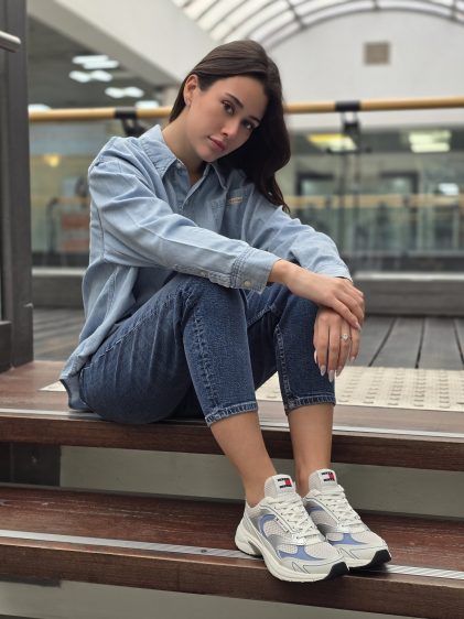 נעלי TOMMY HILFIGER CONEY METALLIC