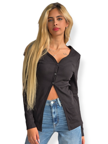 חולצה CALVIN KLEIN RIB CARDIGAN