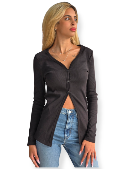 חולצה CALVIN KLEIN RIB CARDIGAN