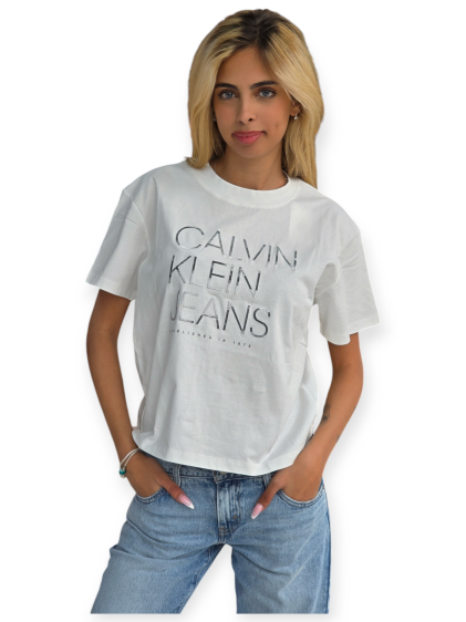 חולצה CALVIN KLEIN INSTITUTIONAL TEE