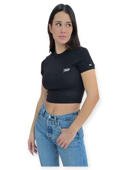 חולצה TOMMY HILFIGER SLIM CRP SCRIPT