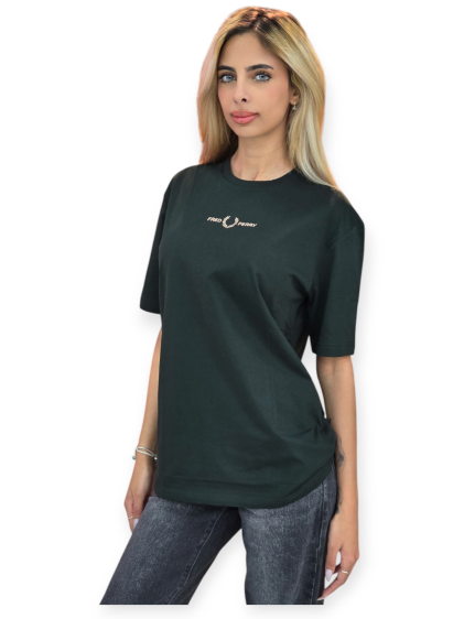 חולצה FRED PERRY METALLIC BRANDED TEE