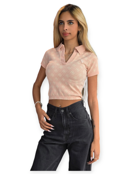 חולצה GUESS RHOMBUS TOP