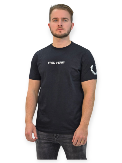 חולצה FRED PERRY DOUBLE GRAPHIC TEE