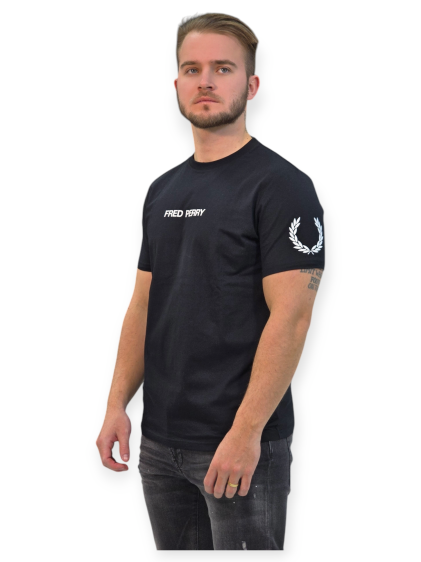 חולצה FRED PERRY DOUBLE GRAPHIC TEE