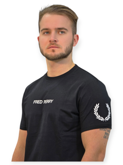 חולצה FRED PERRY DOUBLE GRAPHIC TEE