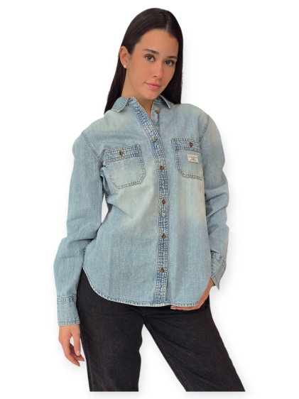 חולצה GUESS LS DENIM SHIRT