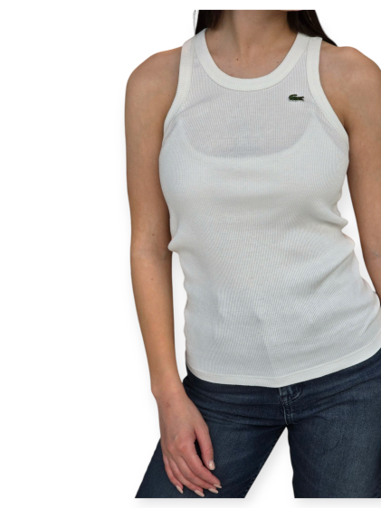 חולצה LACOSTE RIB NECK