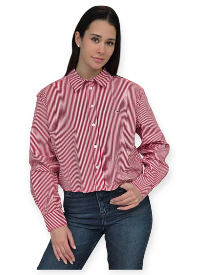 חולצה TOMMY HILFIGER POPLIN SHIRT RELAXED CRP