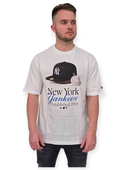 חולצה NEW ERA MLB SCRIPT TEE