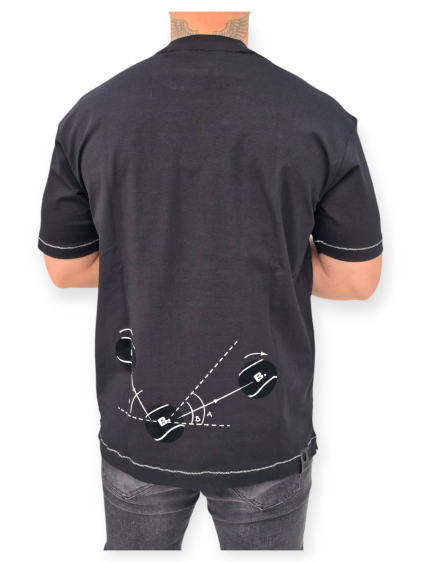 חולצה BLACK DOT TEE