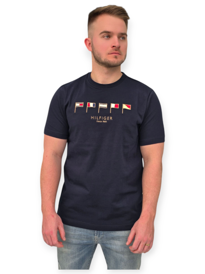 חולצה TOMMY HILFIGER FLAGS TEE