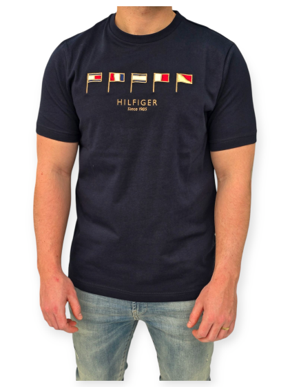 חולצה TOMMY HILFIGER FLAGS TEE