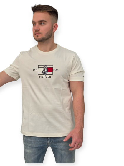 חולצה TOMMY HILFIGER FLAGS TEE