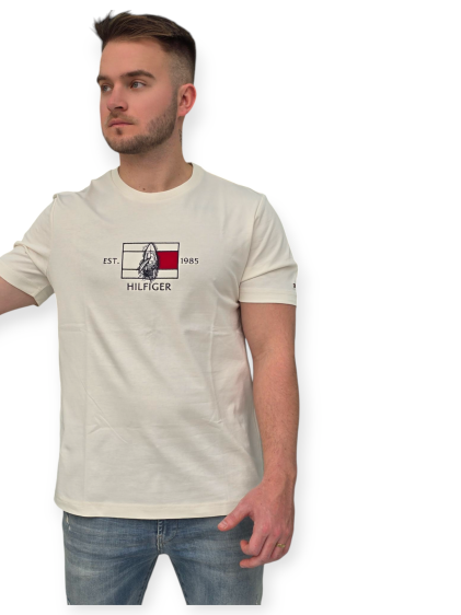 חולצה TOMMY HILFIGER FLAGS TEE