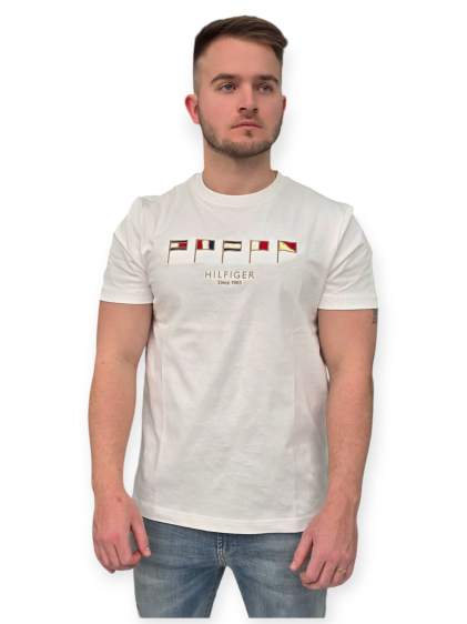 חולצה TOMMY HILFIGER FLAGS TEE