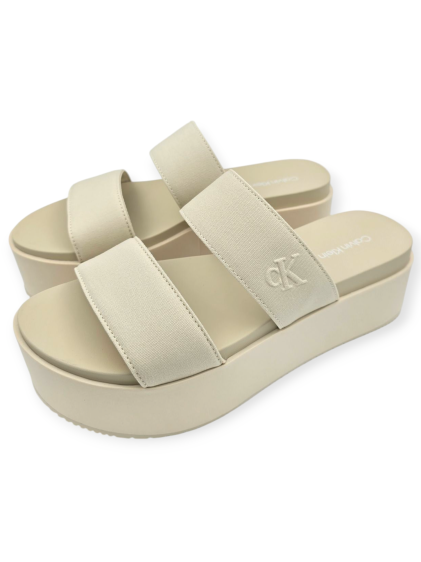 נעלי CALVIN KLEIN FLATFORM SANDAL