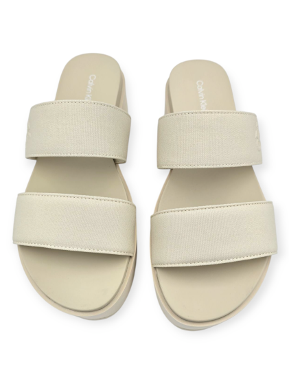 נעלי CALVIN KLEIN FLATFORM SANDAL