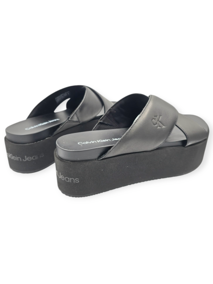 נעלי CALVIN KLEIN FLATFORM CROSS