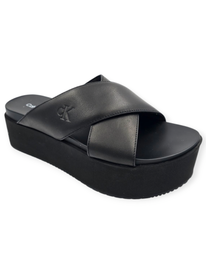 נעלי CALVIN KLEIN FLATFORM CROSS