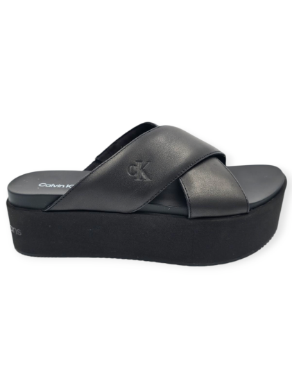 נעלי CALVIN KLEIN FLATFORM CROSS