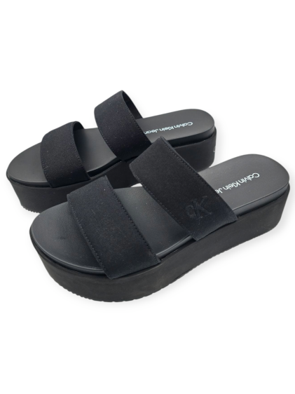 נעלי CALVIN KLEIN FLATFORM SANDAL