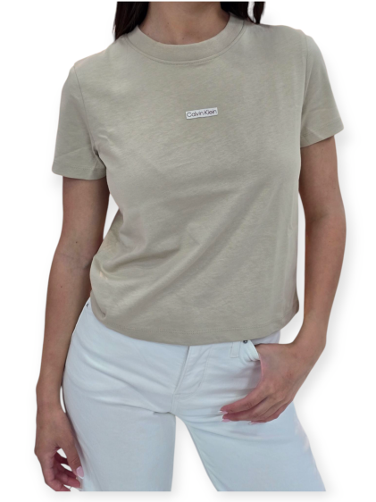 חולצה CALVIN KLEIN PLACED BABY TEE