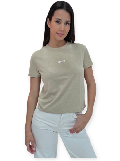 חולצה CALVIN KLEIN PLACED BABY TEE
