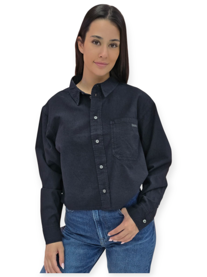 חולצה CALVIN KLEIN DENIM CROPPED