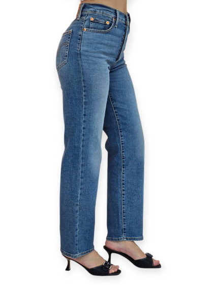 גינס LEVIS RIBCAGE STRAIGHT ANKLE