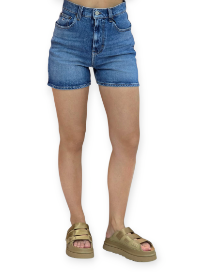 גינס קצר TOMMY HILFIGER MOM SHORT