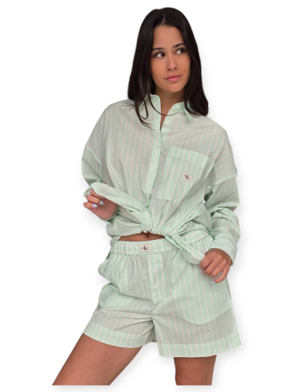 חולצה CALVIN KLEIN POPLIN OVERSIZED SHIRT