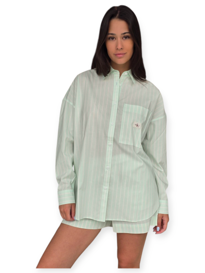חולצה CALVIN KLEIN POPLIN OVERSIZED SHIRT