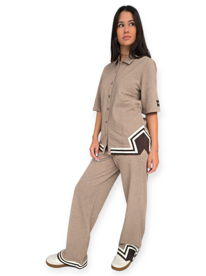 מכנס REPLAY PIQUE LONG PANTS