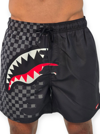 מכנס UNFINISHED DRIP SHARK SWIM SHORT