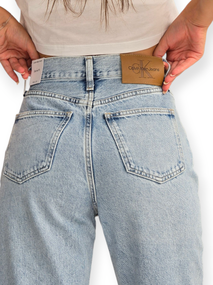 גינס CALVIN KLEIN BARREL JEANS