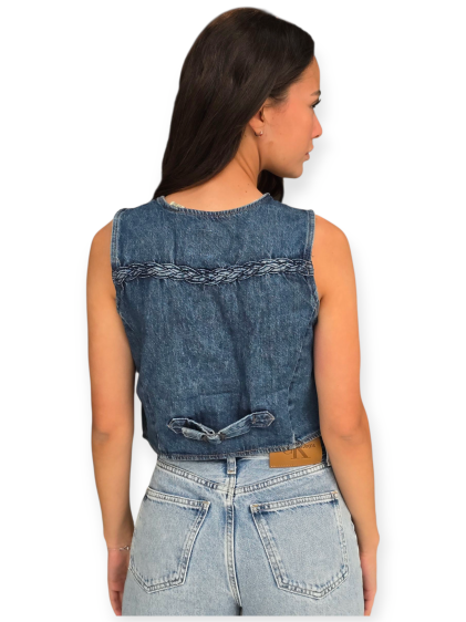 ווסט גינס LEVIS BRAIDED VEST