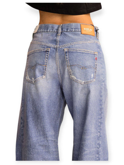 גינס REPLAY PANTALONI NARJA BAGGY