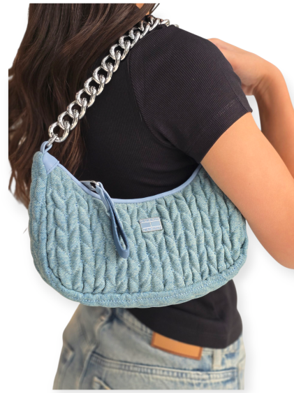 תיק TOMMY HILFIGER ICONIC SHOULDER DENIM
