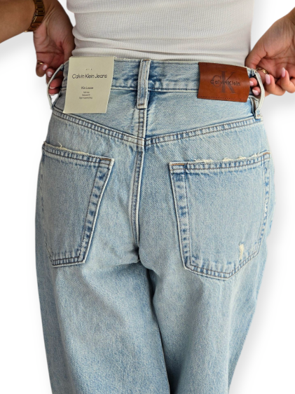 גינס CALVIN KLEIN 90S LOOSE INDIGO JEANS