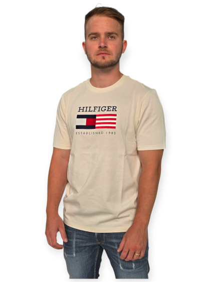 חולצה TOMMY HILFIGER FLAG  BOX TEE