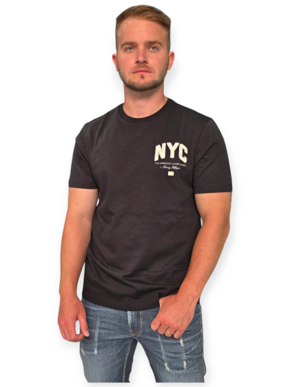 חולצה TOMMY HILFIGER SCRIPT NYC TEE